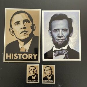 OBAMA STICKER DROP